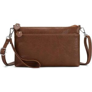 Leather Wristlet Wallets For Women, Rfid Blocking Small Crossbody Bags, Women